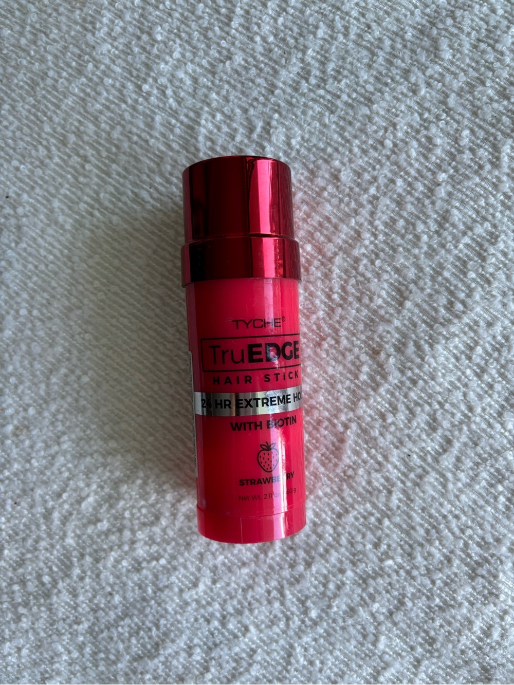 Tyche TrueEDGE Strawberry Pink Edge Control Stick - Bright Pink
